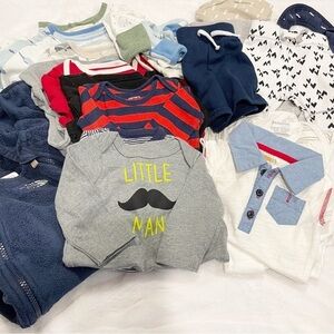 25 Piece Bundle Boys Newborn-9 Months